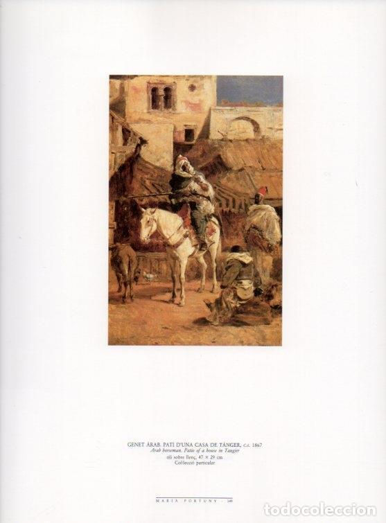 Cartoline: LAMINA V18500: Genet arab pati d'una casa de Tanger per Fortuny - Varios