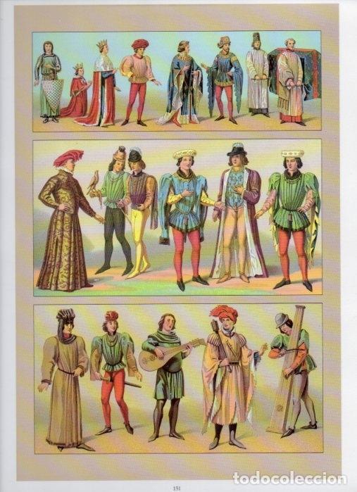 Postkarten: LAMINA V18380: Europe from Byzantium to the 1800s. Europe. The 15th century - Albert Racinet