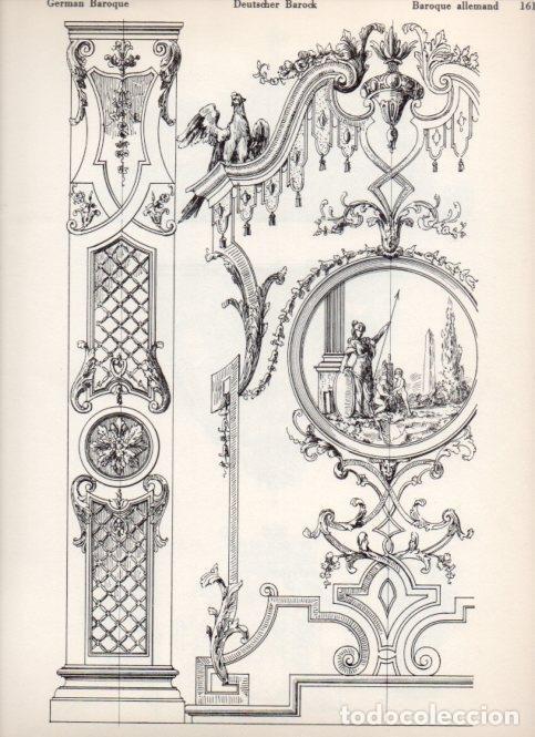 Postcards: LAMINA V19532: Style Manuals: German Baroque Art. Sheet 2 - Ernst Rettelbusch