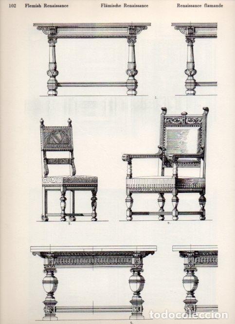 Cartoline: LAMINA V19502: Style Manuals: Flemish Renaissance Art. Sheet 2 - Ernst Rettelbusch