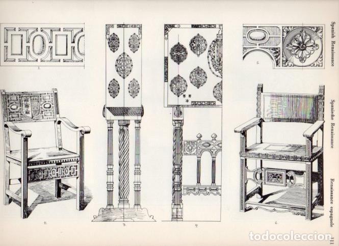 Postkarten: LAMINA V19507: Style Manuals: Spanish Renaissance Art. Sheet 1 - Ernst Rettelbusch