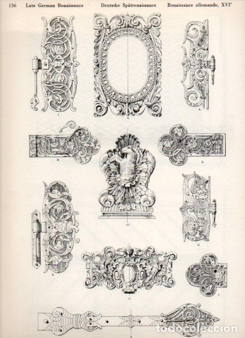 Postcards: LAMINA V19519: Style Manuals: Late German Renaissance Art. Sheet 8 - Ernst Rettelbusch