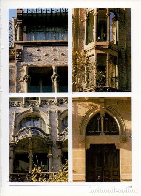 Cartoline: LAMINA V19421: Casa Thomas de Barcelona. Torreon, tribuna y balcon - Lluis Domenech i Girbau