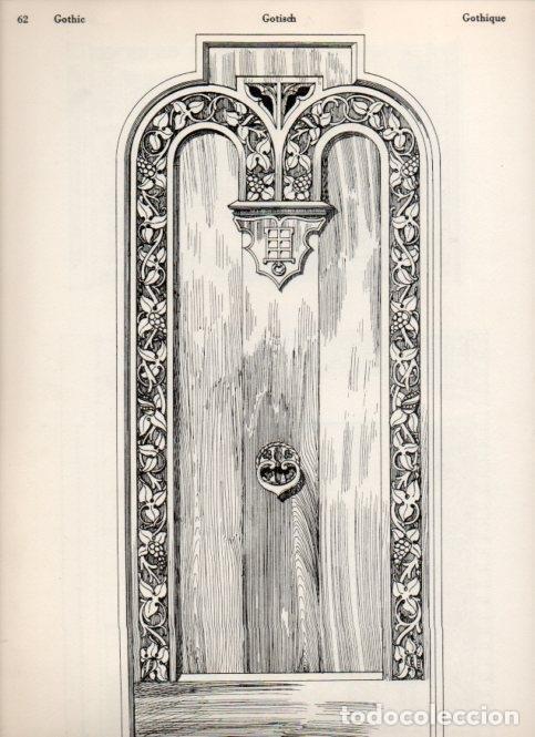Cartoline: LAMINA V19482: Style Manuals: Gothic Art. Sheet 5 - Ernst Rettelbusch
