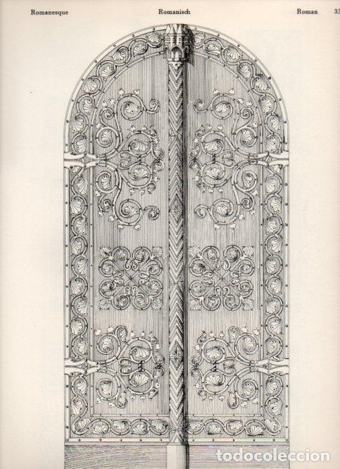 Postkarten: LAMINA V19468: Style Manuals: Romanesque Art. Sheet 3 - Ernst Rettelbusch