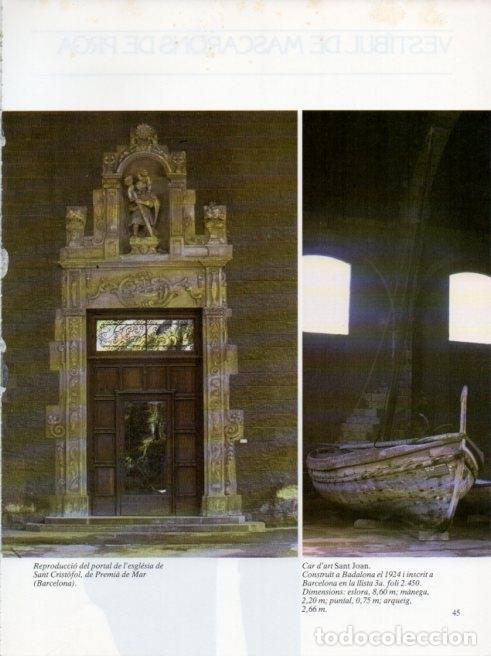 Postales: LAMINA V19634: Museu Maritim de Barcelona. Reproduccio portal de l'esglesia de Sant Cristofol - Jose