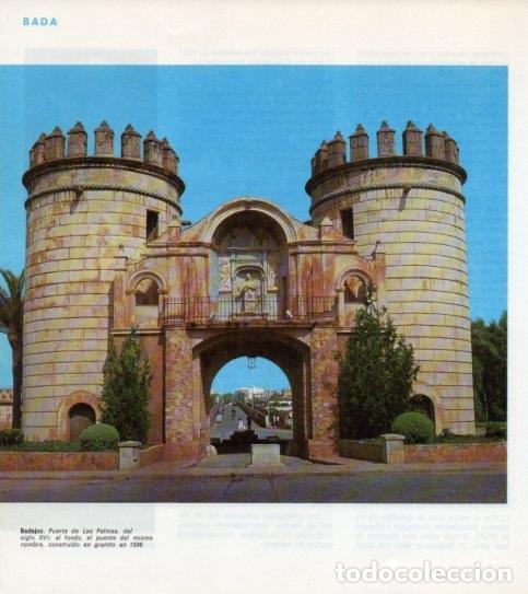 Postcards: LAMINA V14135: Puerta de Las Palmas en Badajoz - Varios