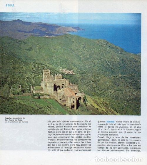 Postkarten: LAMINA V13887: Vista del Monasterio de San Pedro de Roda en Gerona - Varios