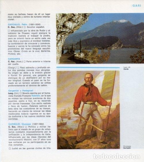 Postcards: LAMINA V13910: Lago de Garda y Giuseppe Garibaldi - Varios