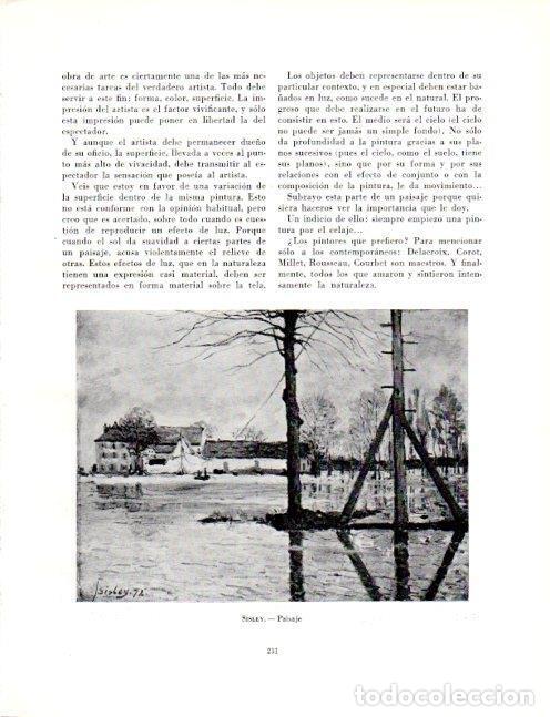Postcards: LAMINA V19066: Paisaje por Alfred Sisley - Robert Goldwater