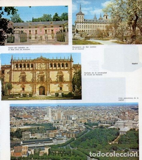 Postais: LAMINA V13991: Vista panoramica de Madrid - Varios