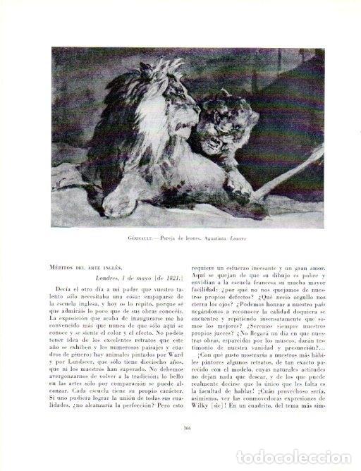Cartoline: LAMINA V19036: Pareja de leones por Theodore Gericault - Robert Goldwater