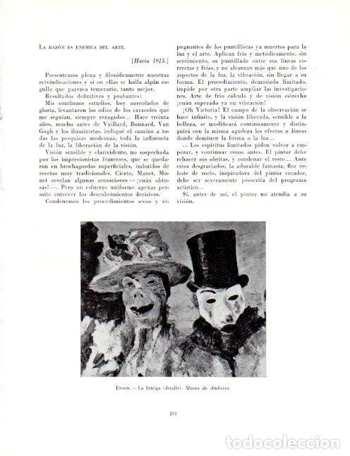 Postkarten: LAMINA V19096: La intriga detalle por James Ensor - Robert Goldwater