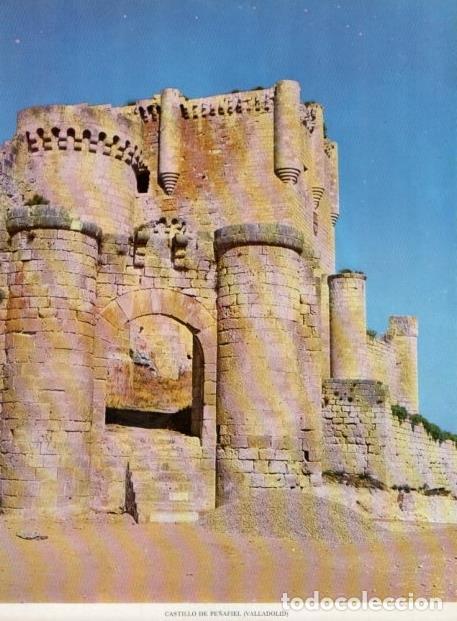 Postales: LAMINA V14272: Castillo de Pe&ntilde;afiel, Valladolid - Varios