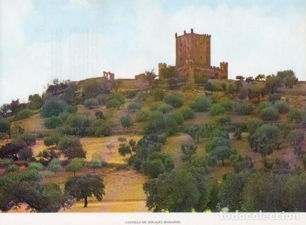 Postais: LAMINA V14268: Castillo de Nogales, Badajoz - Varios