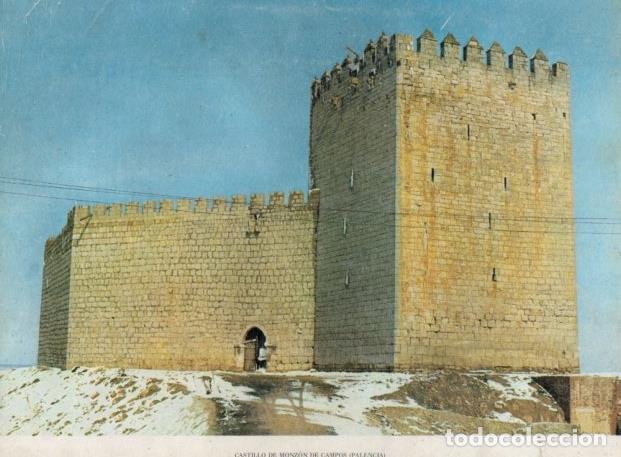 Postales: LAMINA V14265: Castillo de Monzon de Campos, Palencia - Varios