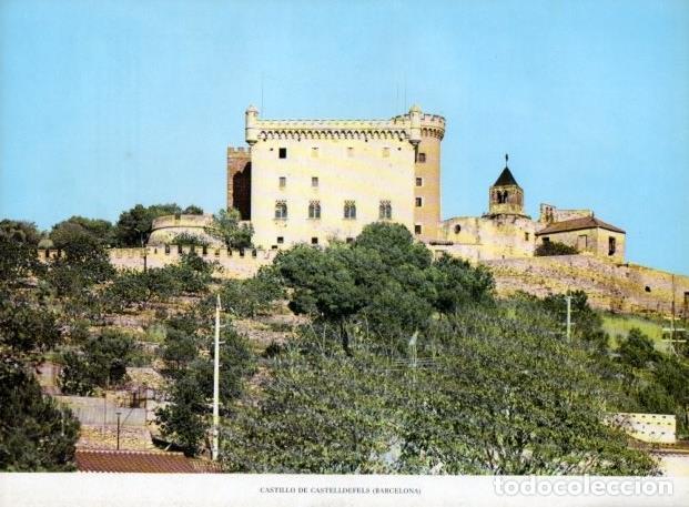 Postkarten: LAMINA V14210: Castillo de Castelldefels, Barcelona - Varios