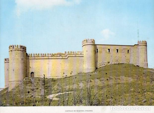 Postais: LAMINA V14251: Castillo de Maqueda, Toledo - Varios