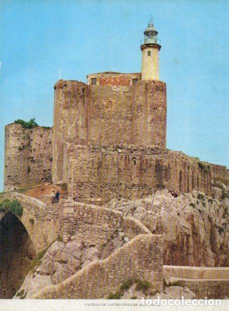 Postais: LAMINA V14213: Castillo de Castro-Urdiales, Santander - Varios