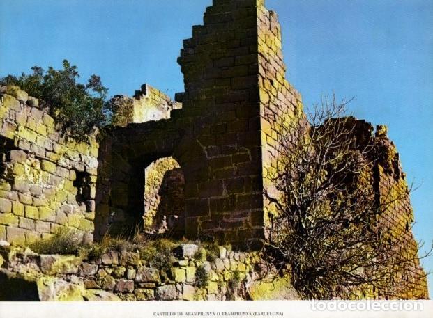 Postales: LAMINA V14196: Castillo de Aramprunya o Eramprunya, Barcelona - Varios