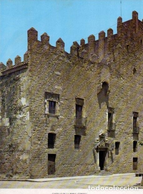 Cartoline: LAMINA V14238: Castillo de la Bisbal, Gerona - Varios