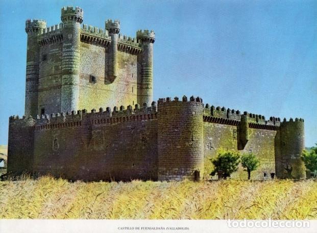 Cartoline: LAMINA V14228: Castillo de Fuensalda&ntilde;a, Valladolid - Varios
