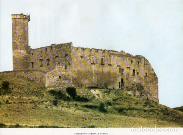 Postkarten: LAMINA V14216: Castillo de Ciutadilla, Lleida - Varios