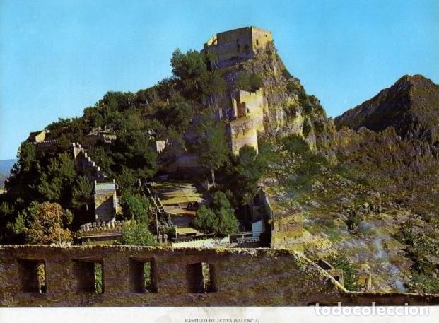 Postkarten: LAMINA V14236: Castillo de Jativa, Valencia - Varios