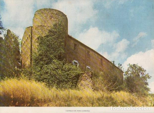 Postais: LAMINA V14226: Castillo de Foixa, Gerona - Varios