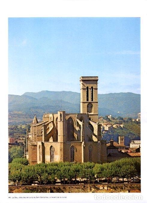 Postkarten: LAMINA V19333: Manresa. La Seu vista des del puig de Sant Bartomeu - Josep M. Gasol