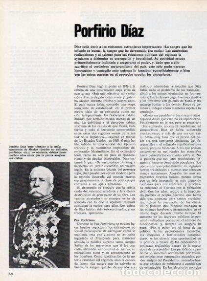 Postales: LAMINA V14468: Porfirio Diaz - Varios