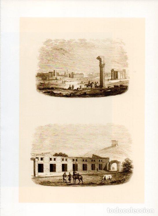 Cartoline: LAMINA V20004: Palmira y Granero Romano grabados por Duverger - Varios