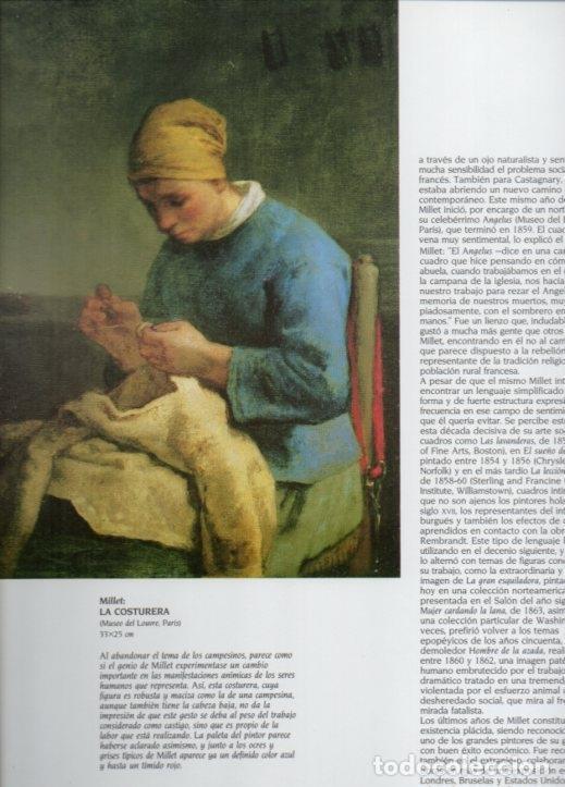 Postcards: LAMINA V20562: La costurera por Millet - Varios