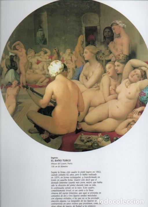 Cartoline: LAMINA V20521: El ba&ntilde;o turco por Ingres - Varios