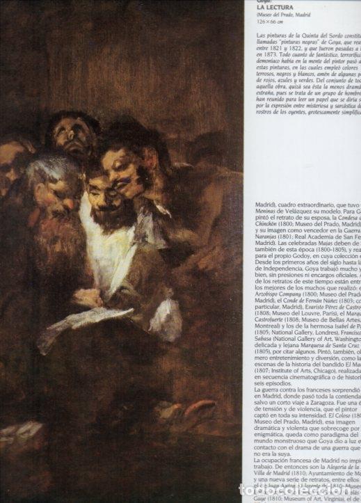 Postkarten: LAMINA V20527: La lectura por Goya - Varios