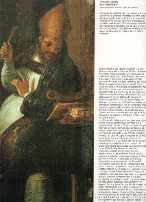 Cartoline: LAMINA V20340: San Ambrosio por Francisco Ribalta - Varios