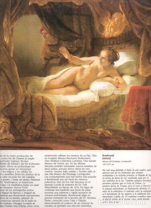 Postkarten: LAMINA V20332: Danae por Rembrandt - Varios