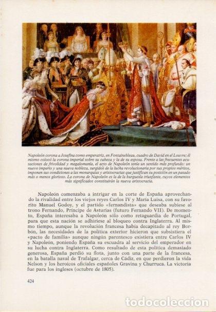 Postcards: LAMINA V15516: Napoleon corona a Josefina por David - Varios
