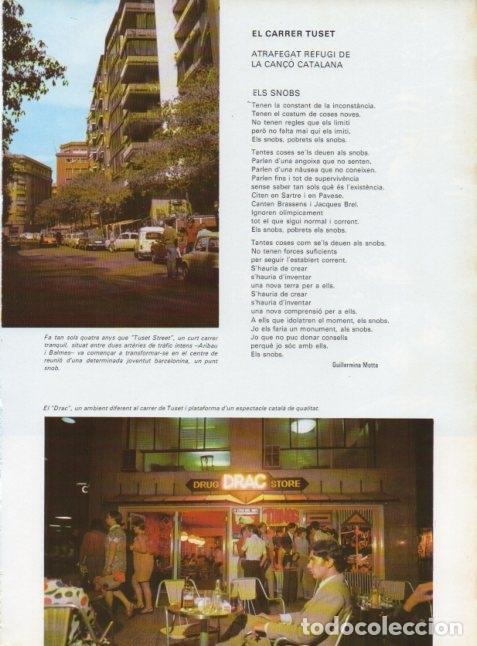Postkarten: LAMINA V15624: Carrer Tuset, Barcelona - Varios