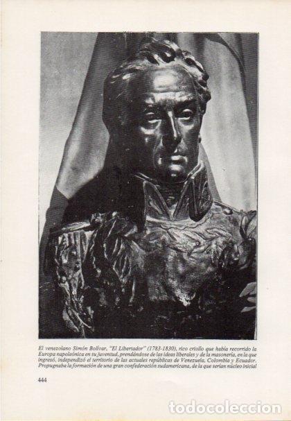 Postcards: LAMINA V15524: Simon Bolivar - Varios