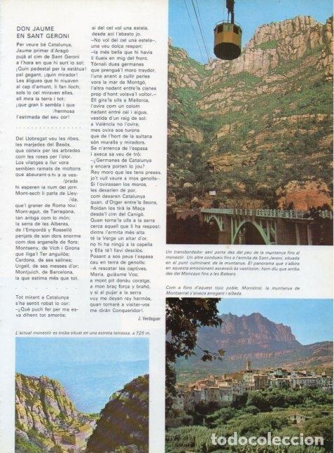 Cartoline: LAMINA V15645: Vista de Monistrol, Barcelona - Varios