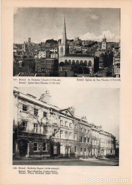 Postkarten: LAMINA V14774: Iglesia de San Nicolas y Plaza Berkeley en Londres - Varios