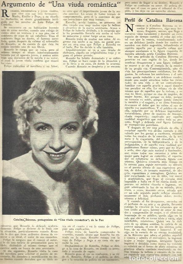 Cartoline: LAMINA 32453: Catalina Barcena - NULL