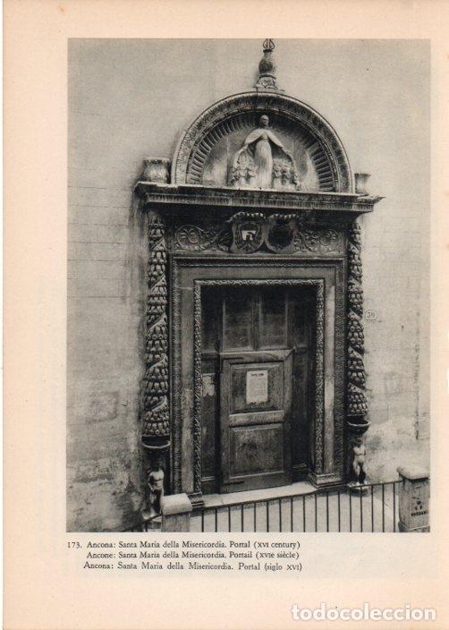 Postkarten: LAMINA V14802: Santa Maria della Misericordia en Ancona, Italia - Varios