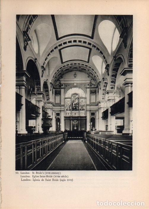 Postkarten: LAMINA V14768: Iglesia de Saint Bride en Londres - Varios