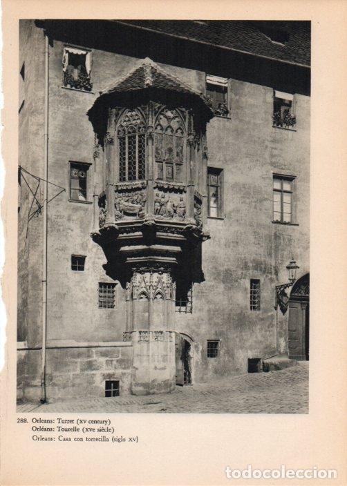 Postais: LAMINA V14850: Casa con torrecilla en Orleans, Francia - Varios