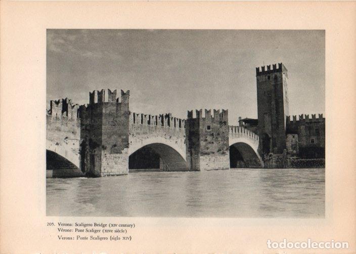 Postkarten: LAMINA V14817: Ponte Scaligero en Verona - Varios