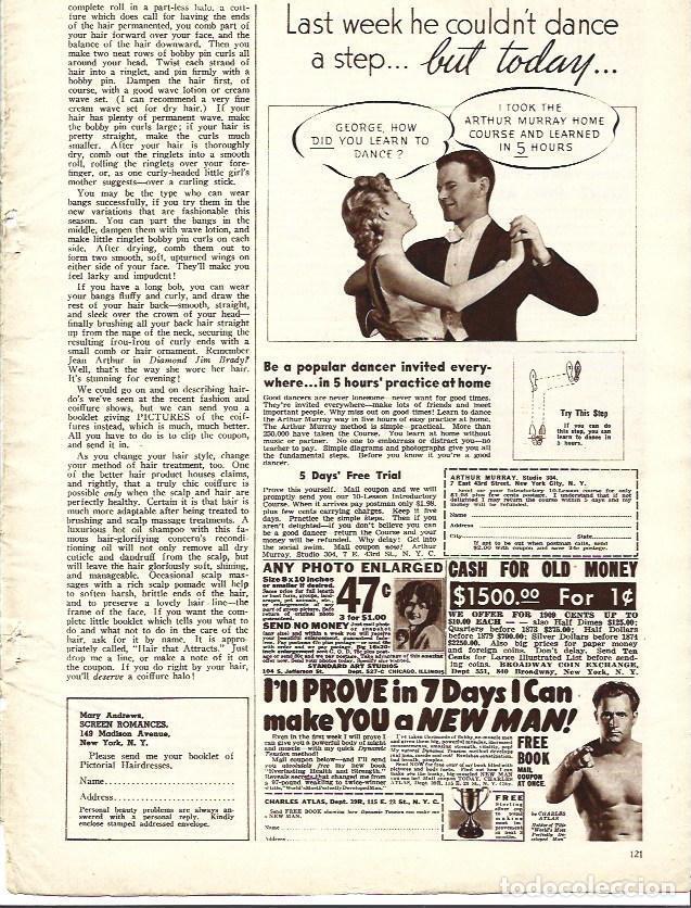 Postales: LAMINA 32036: Publicidad de academia de baile de Arthur Murray - VVAA