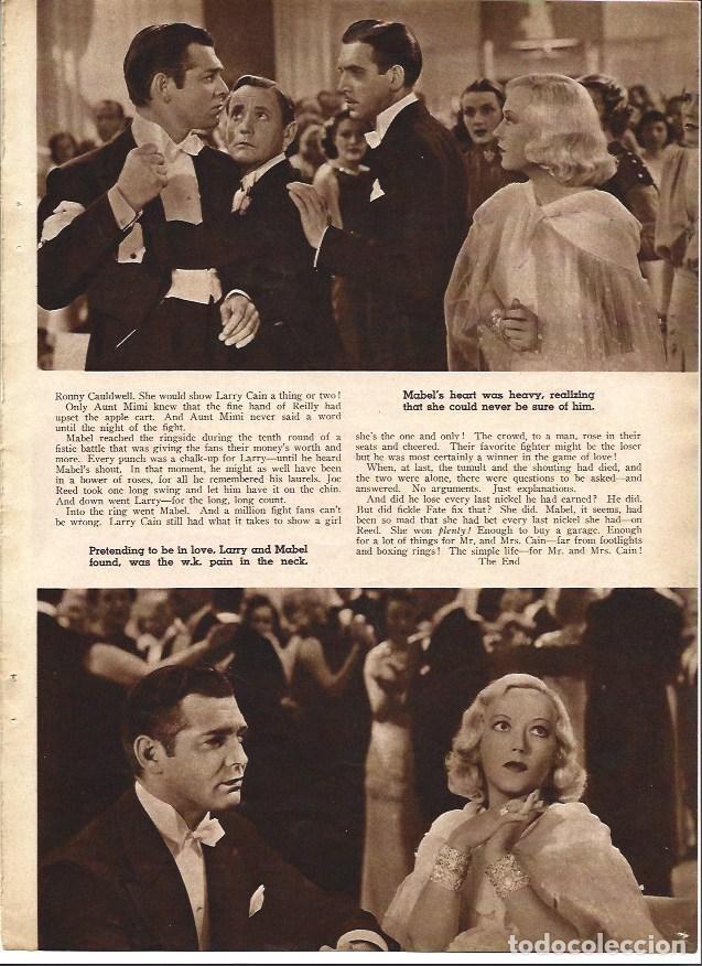 Postais: LAMINA 32231: Clark Gable en Cain and Mabel - VVAA