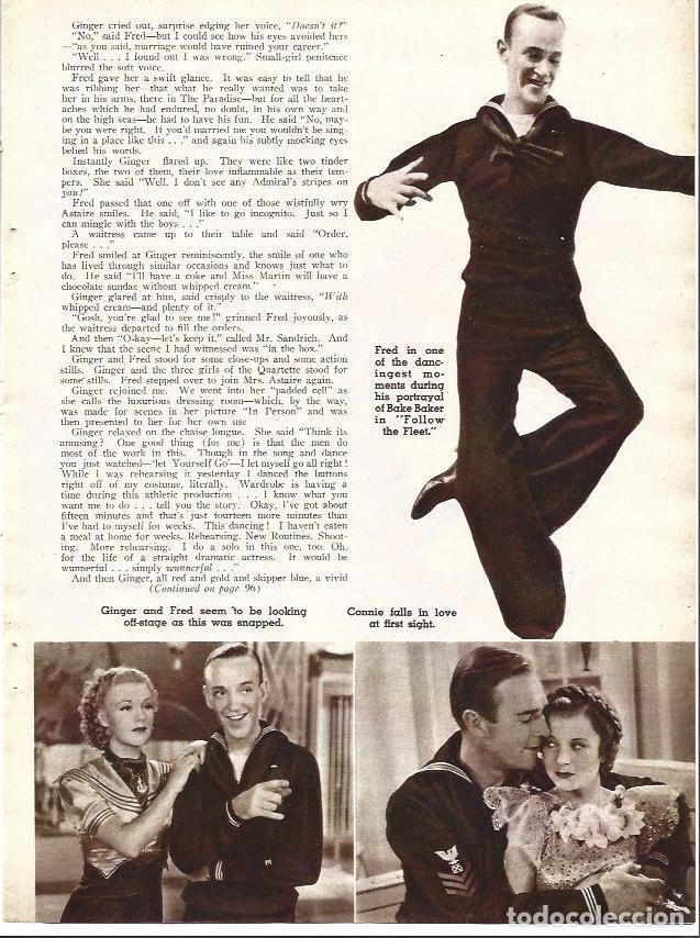 Postcards: LAMINA 32169: Fred Astaire en Follow the fleet - VVAA